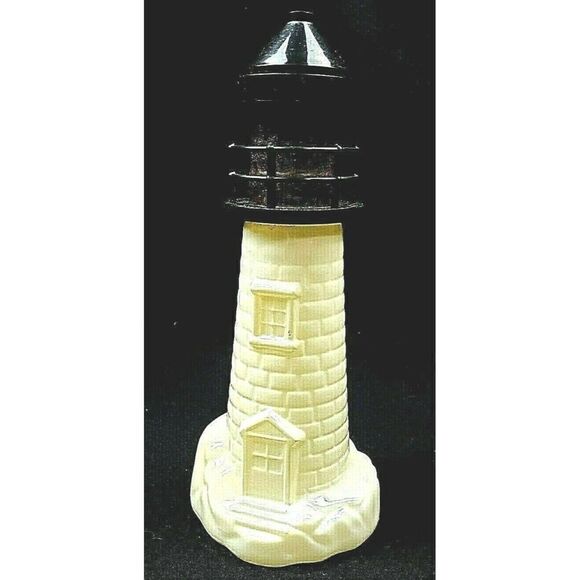 Old Spice Vintage 7.75" Deluxe Mens Cologne Lighthouse 6oz Bottle Decanter Empty - Picture 1 of 5